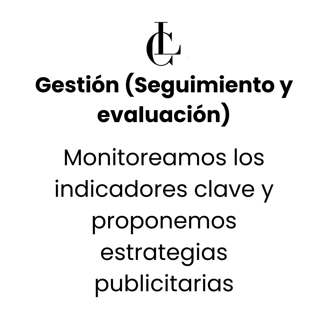 Gestión(Seguimiento y evaluación)